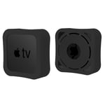 Silikonskal Apple TV 4K 2021 Svart