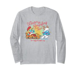 The Smurfs Christmas Winter Is Smurfing Fast Smurfette Long Sleeve T-Shirt