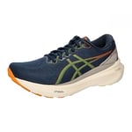 Asics Men's Gel Kayano 30 Sneaker, French Blue/Neon Lime, 14 UK