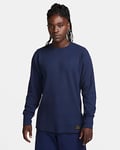 Nike Life Men's Long-sleeve Heavyweight Waffle Top