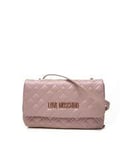 LOVE MOSCHINO QUILTED Mini Bag with shoulder strap