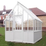 Crane Garden Buildings 1.8 x 2.4m Greenhouse, FSC-certified (Scandinavian Redwood)