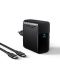 Chargeur MacBook Pro, chargeur USB-C 100 W, chargeur rapide compact Anker PIQ 3.0 pour MacBook Pro / Air, iPad Pro, iPhone 14, Samsung Galaxy et tous les appareils USB-C (câble de 1,5 m inclus)