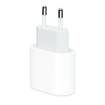 CHARGEUR SECTEUR ORIGINE APPLE MU7V2ZM USB-C 18W BLANC