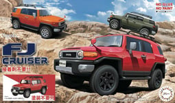 Fujimi 1/24 Car NEXT Series 9EX-4 Toyota FJ Cruiser Red Plastic Model Kit