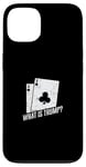 Coque pour iPhone 13 Qu'est-ce que Trump The Art of Euchre