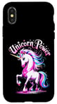 iPhone X/XS Cute Girl's Magical Unicorn Power Case