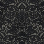 Papier peint baroque Profhome 335836-GU papier peint intissé légèrement texturé au style baroque mat rouge noir 5,22 m2