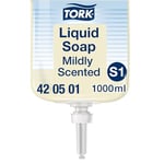 Tork Mildly Scented Liquid Soap S1, Fresh Scent, 1 x 1000ml, 420501