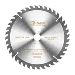 Lame de scie circulaire 160mm x 20mm (+ réducteur 16mm) x2,2mm,40 dents. Travail du bois,Qualité professionnelle.[W115]