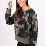 BOW19 Clara Crew Neck Military Cinder Women (XXL)