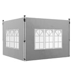 Gazebo Side Panels for 3x3(m) or 3x4m Pop Up Gazebo, 2 Pack