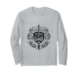 Armor of God On Christian Faith Spiritual Warrior Long Sleeve T-Shirt