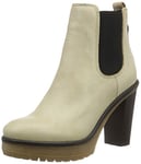 Tommy Jeans Femme C1385leo 1a Bottines Chelsea, Blanc Hiver 112, 42 EU