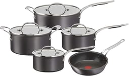 Tefal Jamie Oliver Cook’s Classics Pots & Pans Set, 5 Pieces, 5 Piece Set 