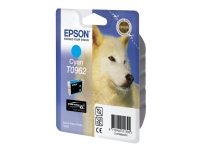 Epson T0962 - 11.4 ml - cyan - original - blister - bläckpatron - för Stylus Photo R2880