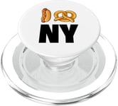 Cool New York Food, Cool New York City Illustration Graphic PopSockets PopGrip pour MagSafe