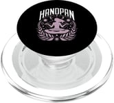 Handpan Girl Drums Music Handpan PopSockets PopGrip for MagSafe