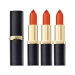 3 x L'Oreal Paris Color Riche Matte Lipstick - 227 Hype
