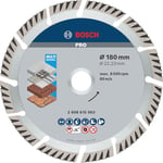 Bosch Accessories 1x Disque à Tronçonner Diamanté Standard for Universal (Béton, Brique, Pierre, 180 x 22,23 mm, Accessoires pour Meleuses Angulaires)