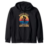 Bikesexual I'll ride just about anything for a cycling fan Zip Hoodie