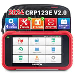 2024 LAUNCH CRP123E V2.0 OBD2 Code Reader for 4 System Engine ABS SRS Transmission, Car Diagnostic Tool with 7 Reset Function Oil SAS Throttle Adaptation Battery Test OBDII Scanner Lifetime update