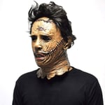 Texas Chainsaw Massacre Leatherface Masker Latex Läskig Film Halloween Cosplay Kostym Fest Evenemang Rekvisita Leksaker Karneval Mask  (FMY)