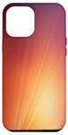 Coque pour iPhone 14 Pro Max Dégradé de couleur rouge, jaune, violet
