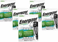 ENERGIZER AAA RECHARGEABLE BATTERIES EXTREME PRE-CHARGED 800mAh - Dect Phones