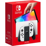 Console Nintendo Switch OLED Blanc (Version Hong Kong + US/UK-FR adaptateur)