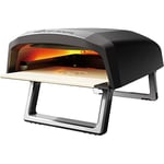 MasterPro Napoli | Four à pizza | Four à gaz portable à cuisson rapide jusqu'à 500 °C | Pizzas prêtes en 60 secondes | Avec sac de transport et plateau en pierre inclus