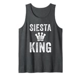 Siesta King Crown Funny Power Napping Sleeping Champ Men's Tank Top