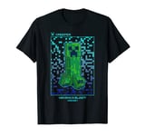 Minecraft Creeper Having A Blast! Pixelated Poster T-Shirt