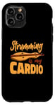 iPhone 11 Pro Strumming Is My Cardio Music Teacher Instrumentalist Case