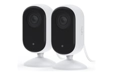 Arlo Essential Indoor 2K - nätverksövervakningskamera - med Arlo Secure Plan (provperiod)