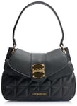 Love Moschino Women's jc4048pp1i Shoulder Bag, Black, 25X20X8