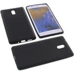 Bag for Nokia 3 smartphone protective case TPU rubber black