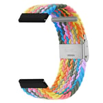 Flettet elastisk armbånd Garmin Forerunner 255 - lightrainbow