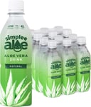 Simplee Aloe Aloe Vera Drink With Bits, 12 x 500ml