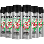 Lynx Africa Anti Perspirant XL Aerosol Deodorant Body Spray Scent Pack 6 x 200ml