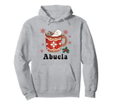 Abuela Christmas Retro Groovy Grandma Latina Mexican Cute Pullover Hoodie