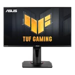 ASUS TUF Gaming VG259QR - Ecran PC gaming 24,5" FHD - Dalle IPS - 1ms - 165Hz - 1920x1080 - 300cd/m² - 1x DP & 2x HDMI - ELMB - Nvidia G-Sync - Haut-parleurs - Shadow Boost, Noir