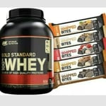 Optimum Nutrition Gold Standard 100% Whey Protein 2.27kg 74 Servings + ON Bar