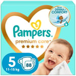 Pampers Premium Care, Mega Box, koko 5, 11-18 kg, 88 kpl.