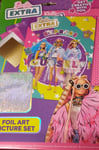 Barbie Foil Art Picture Set - Makes 2 Pictures Age 5+