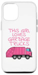 iPhone 12/12 Pro This Girl Loves Garbage Trucks, Female Truck Driver Case