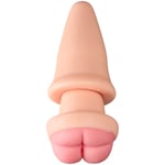 Kiotos Masturbator Buttplugg Ass 2-i-1 - Beige