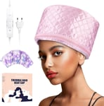 Hair Cap Treatment Steamer - Deep Conditioning Thermal Heat Caps Electric for Af