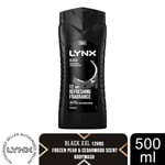 Lynx Black 12H Refreshing Energy Boost Shower Gel Bodywash, 500ml