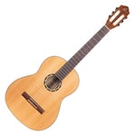 Ortega Guitars Guitare Concert Taille 4/4 - Série Family - Housse incluse - acajou / table cèdre (R122)